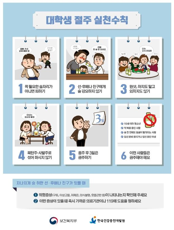 '대학 캠퍼스서 술 추방'…절주서포터즈 400명 발대식 - 1