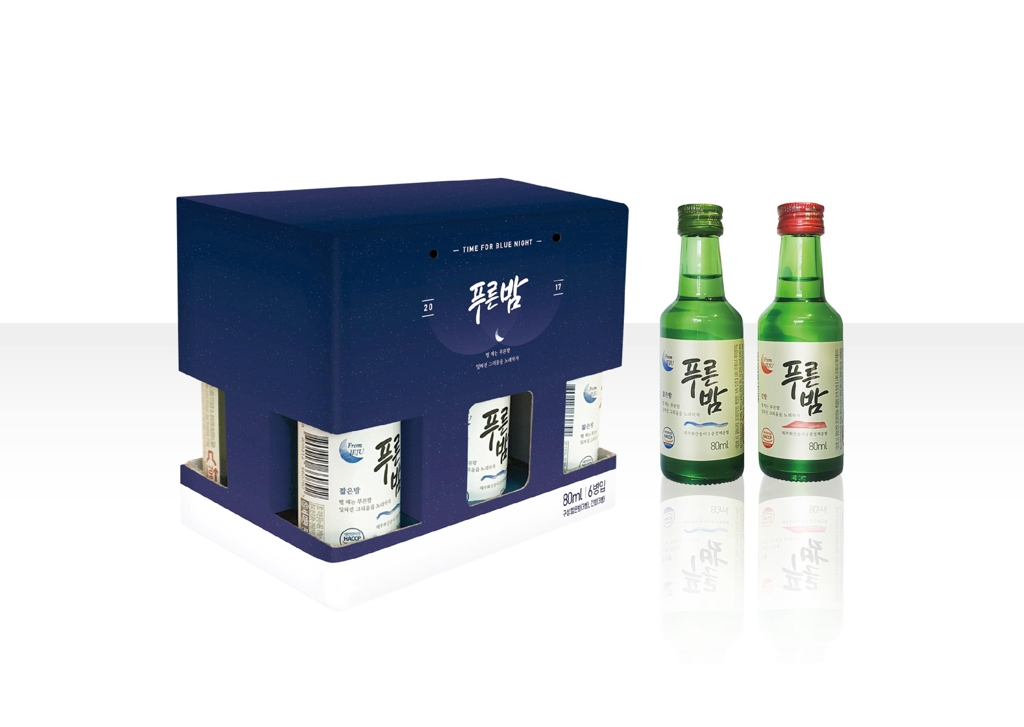 신세계 제주소주, '소확행' 푸른밤 미니어처 선물세트 출시 - 1