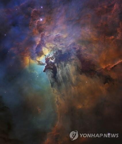 허블우주망원경이 찍은 라군성운