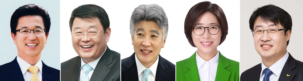대전시장 예비후보들