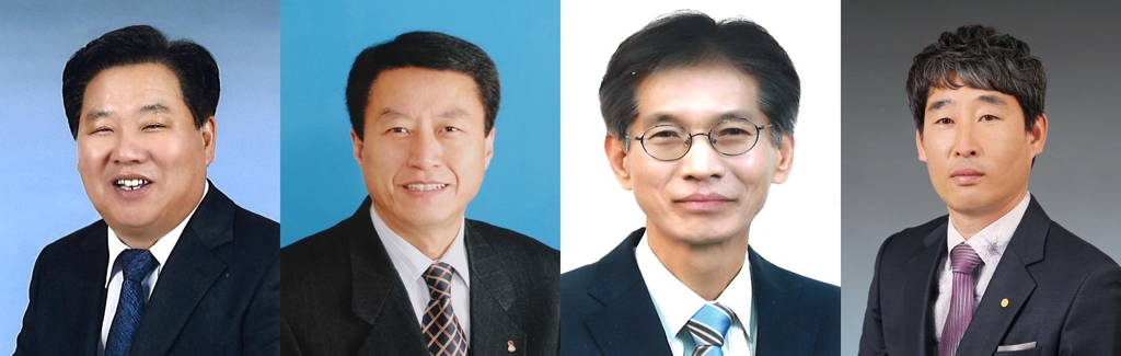 합천군수 후보들