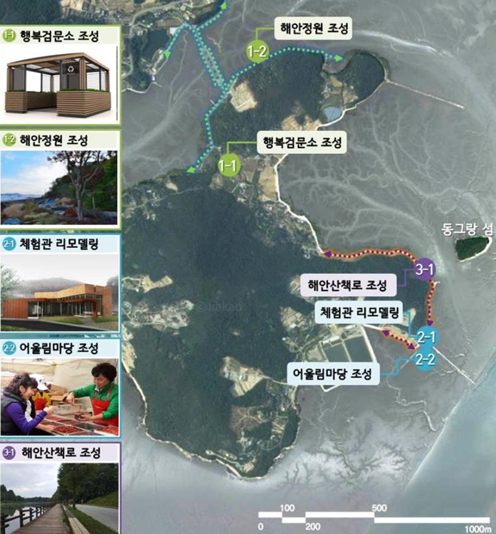 동검도 사업 계획도