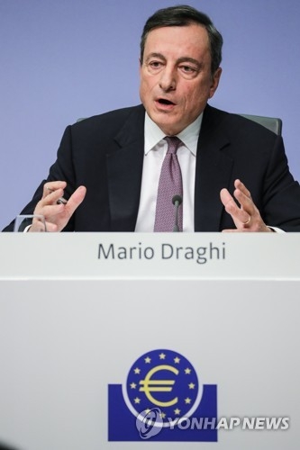 마리오 드라기 ECB 총재.
