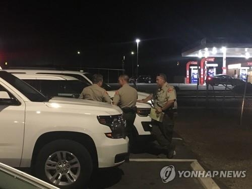 미국 캘리포니아주 베이커스필드 총격 사건 현장
