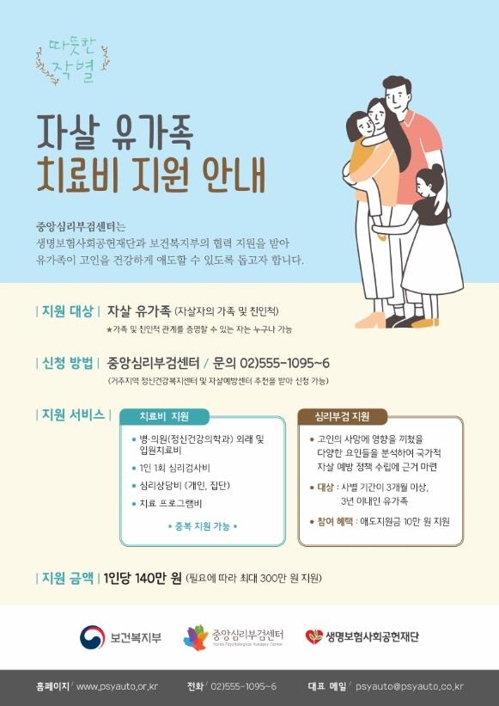 자살유족 전용 홈피 '따뜻한 작별' 개설 - 2