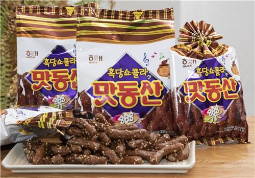 맛동산 흑당쇼콜라맛