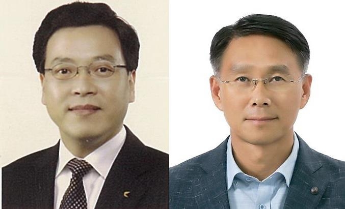 KOICA 유기종 신임 국민소통센터장(왼쪽)과 김상철 글로벌안전센터장