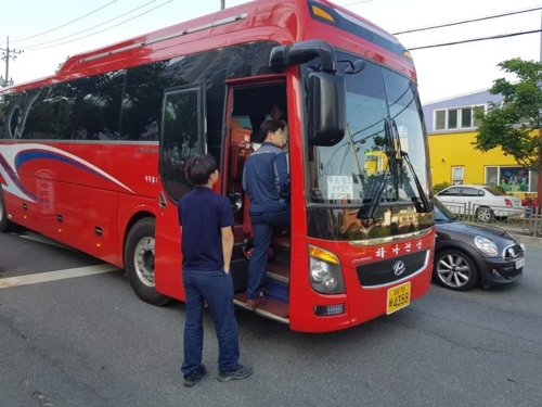 보령시가 운영하는 산업단지 무료 통근버스