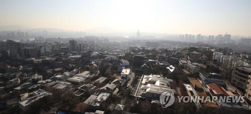 서울 용산구 이태원로 일대 단독주택