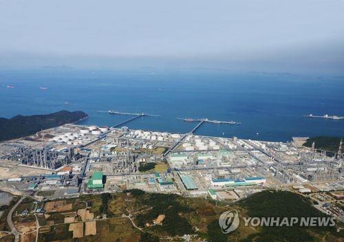 한화토탈 대산공장 전경