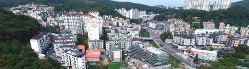 빌라주택 난립한 광주시 오포읍 지역