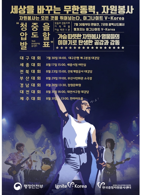중앙자원봉사센터, 대구 등 7곳서 '이그나이트 V-Korea 대회' - 1
