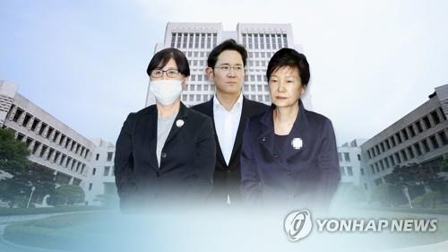 '박근혜·최순실 국정농단' 종착지에…대법원 결정 주목 (CG)