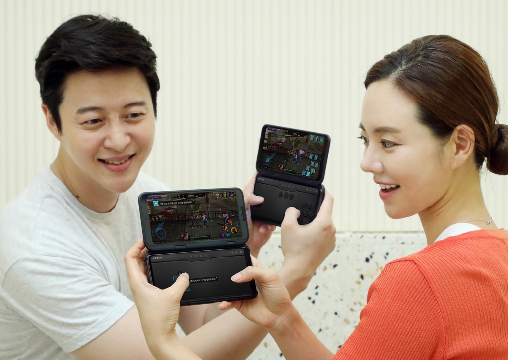 LG 듀얼스크린 전용 게임컨트롤러 앱 'LG 게임패드'