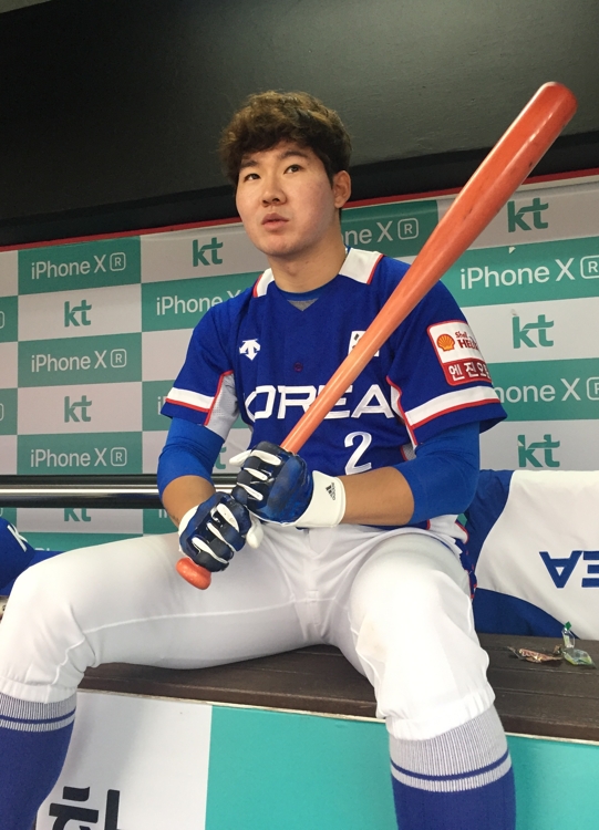 프리미어12 야구 대표팀 박민우