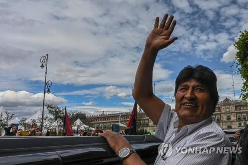 멕시코로 망명한 에보 모랄레스 전 볼리비아 대통령. [AFP=연합뉴스 자료사진]