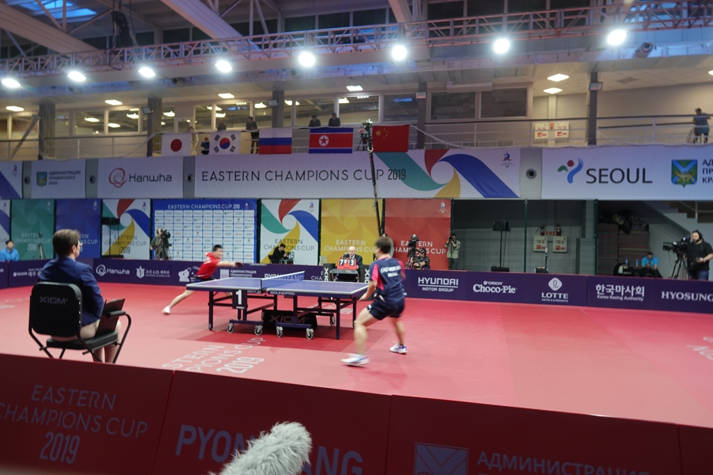 이스턴 챔피언스컵 2019 남자 남북탁구 대결