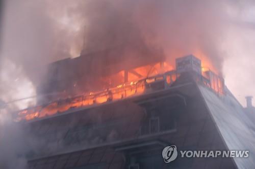 2017년 12월 참사 당시의 제천 스포츠센터