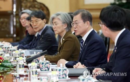 시진핑 만난 문 대통령