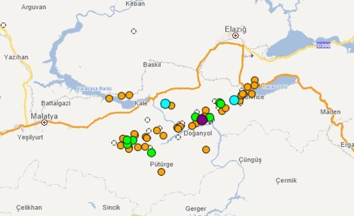 터키 동부 규모 6.8 지진