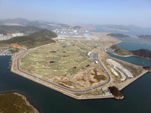창원시 진해구 웅동복합관광레저단지 전경