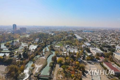 우즈베키스탄 수도인 타슈켄트의 모습.
