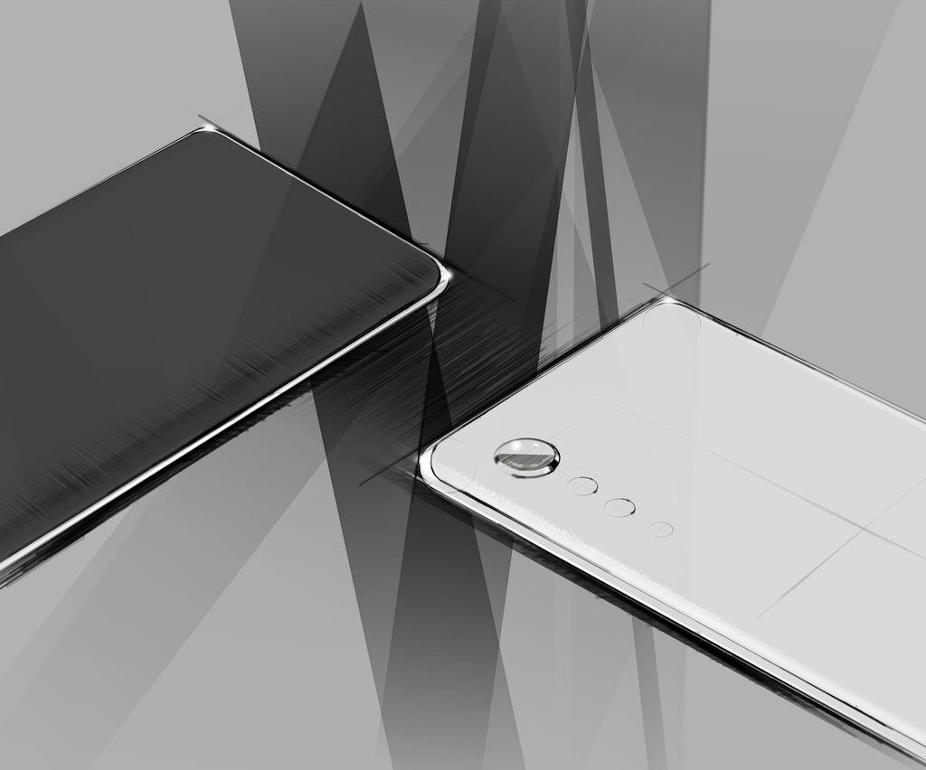 LG전자, 전략 스마트폰 디자인 렌더링 공개