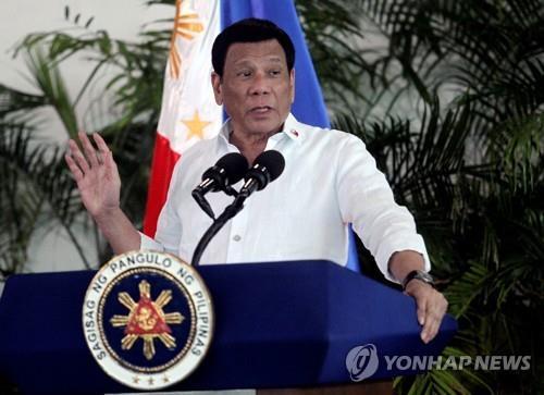 로드리고 두테르테 필리핀 대통령(자료사진)