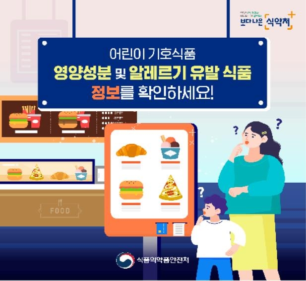 영양성분 등 표시 안내