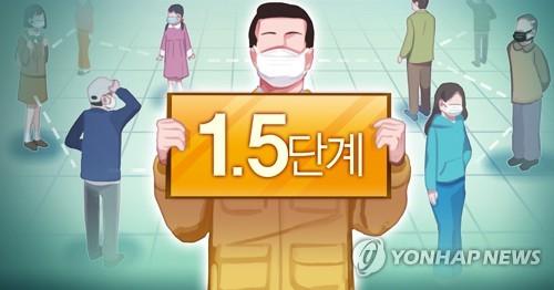사회적 거리두기 1.5단계 (PG)