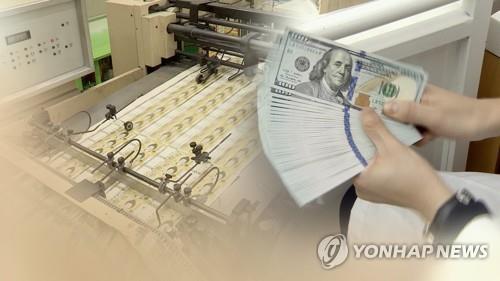 위험자산 선호에 원/달러 환율 하락…1,100.3원 - 1