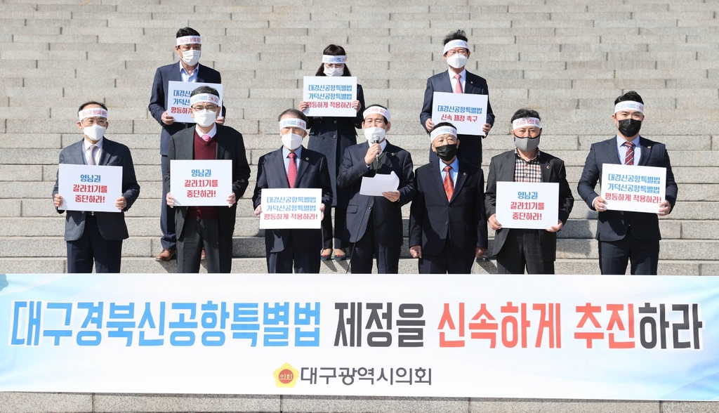 "대구·경북 신공항특별법 제정 추진하라"