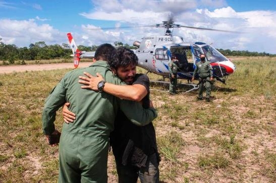 브라질 북부 정글서 실종된 조종사 37일 만에 구조