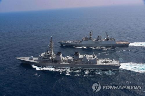 지난해 11월 인도양에서 펼쳐진 말라바르 합동훈련