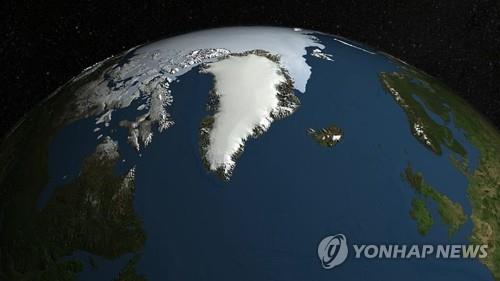 그린란드 대륙 빙하