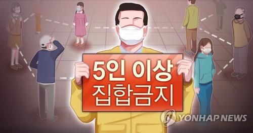 5인 이상 집합금지 행정명령 (PG)