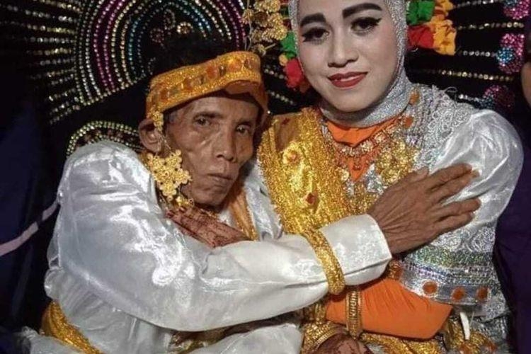 58세 인도네시아 남성과 결혼한 19세 소녀 "삶 끝날 때까지 돌볼 것"