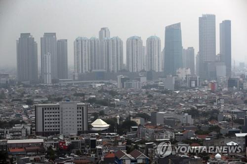 인도네시아 수도 자카르타 '대기오염'으로 악명