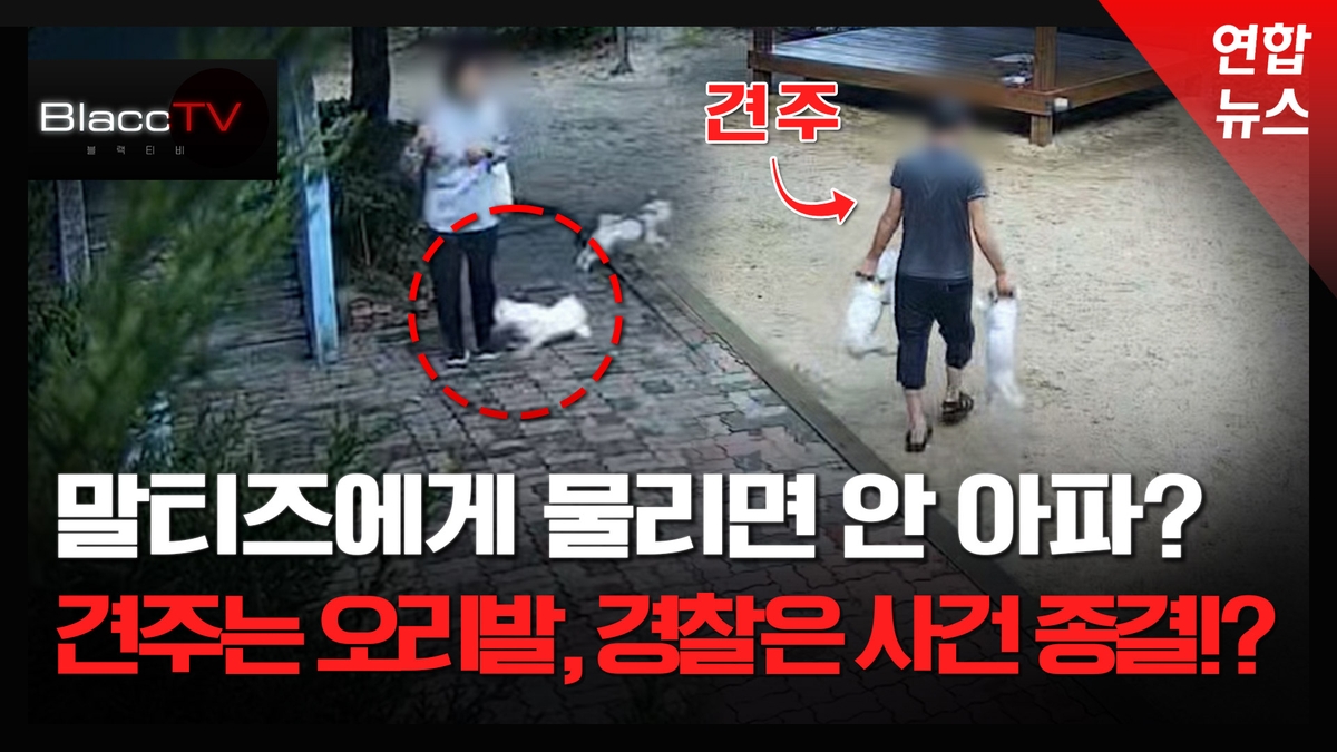[BlaccTV] 소형견에 3번 물렸는데…CCTV·진단서 있어도 경찰은 사건종결!? - 2