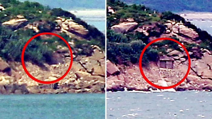 북한 해안포기지 포문 닫았다…서북도서 위기 해제