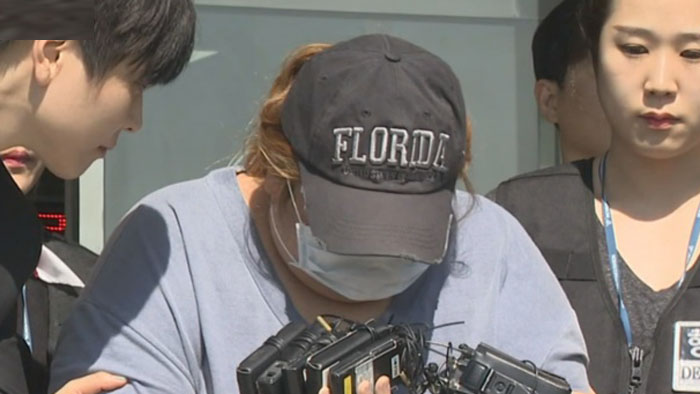 '입양 딸 불태워 암매장' 양부모 영장실질심사 <현장연결>
