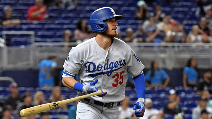 벨린저 40호 홈런…MLB 다저스는 대패