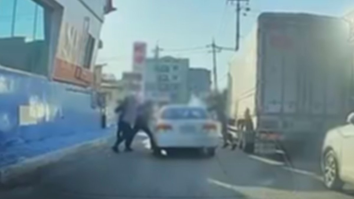 '운전자 무차별 폭행' 외국인 전원 검거…9명 구속