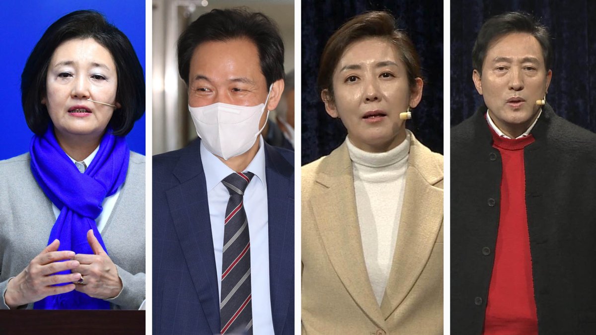 막판 경선레이스 '후끈'…羅·吳 TV토론 맞대결