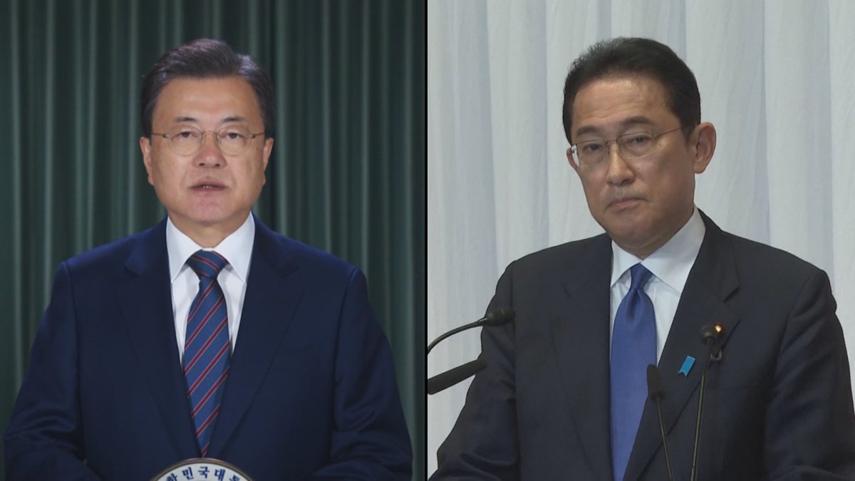 "문대통령·기시다 일본 총리, 첫 통화" <교도통신>