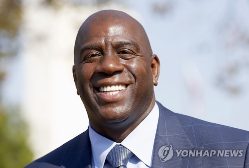 미국 NBA 레전드 매직 존슨