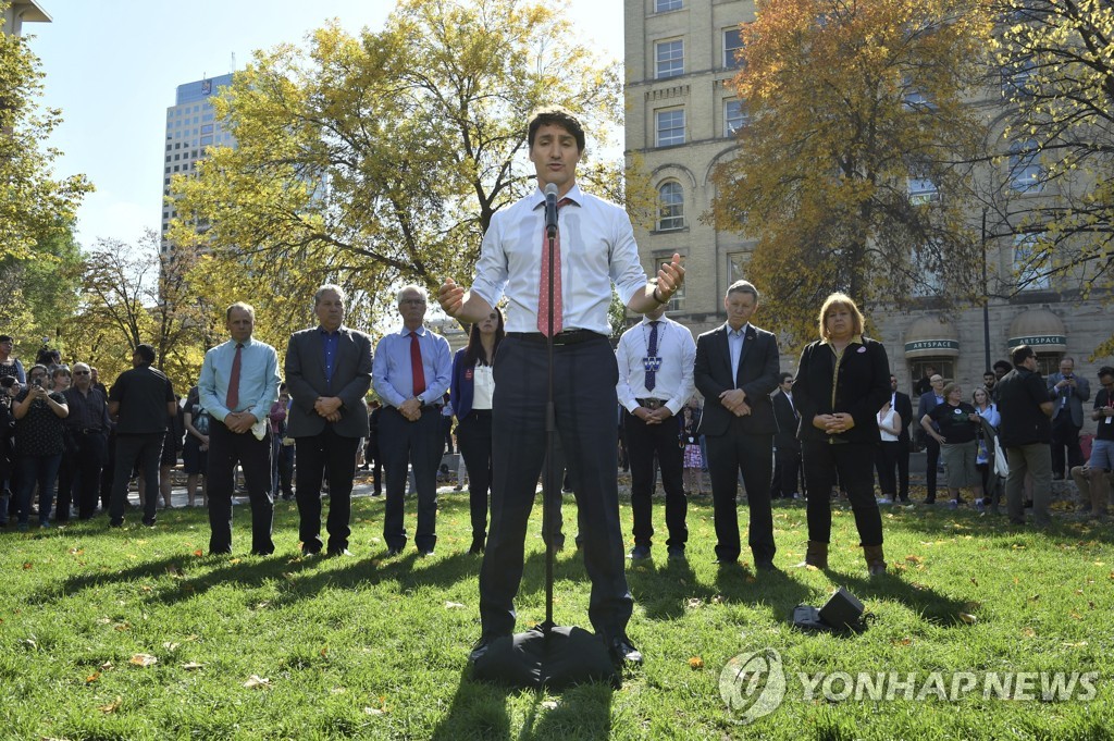 APTOPIX Trudeau-Brownface Photo
