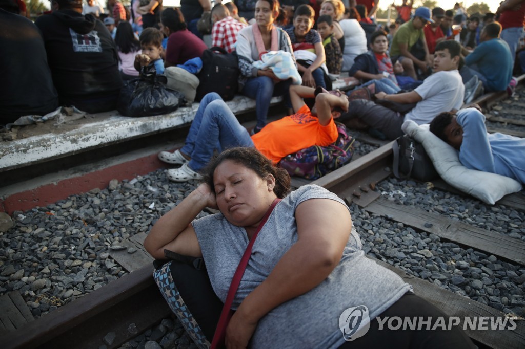 APTOPIX Mexico Central America Migrants