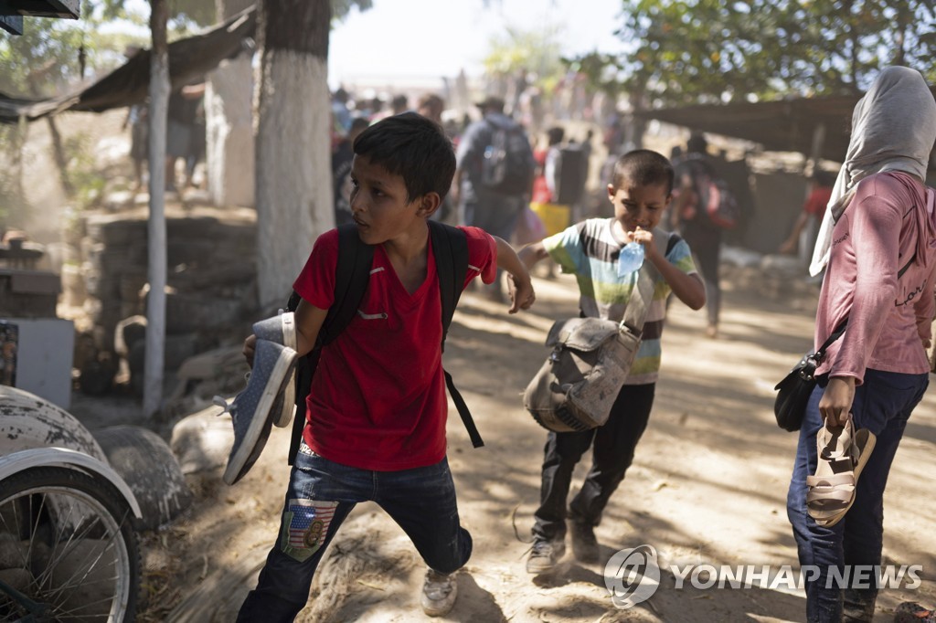 APTOPIX Mexico Central America Migrants