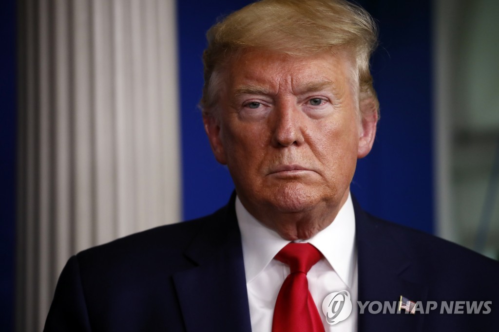 Virus Outbreak Trump